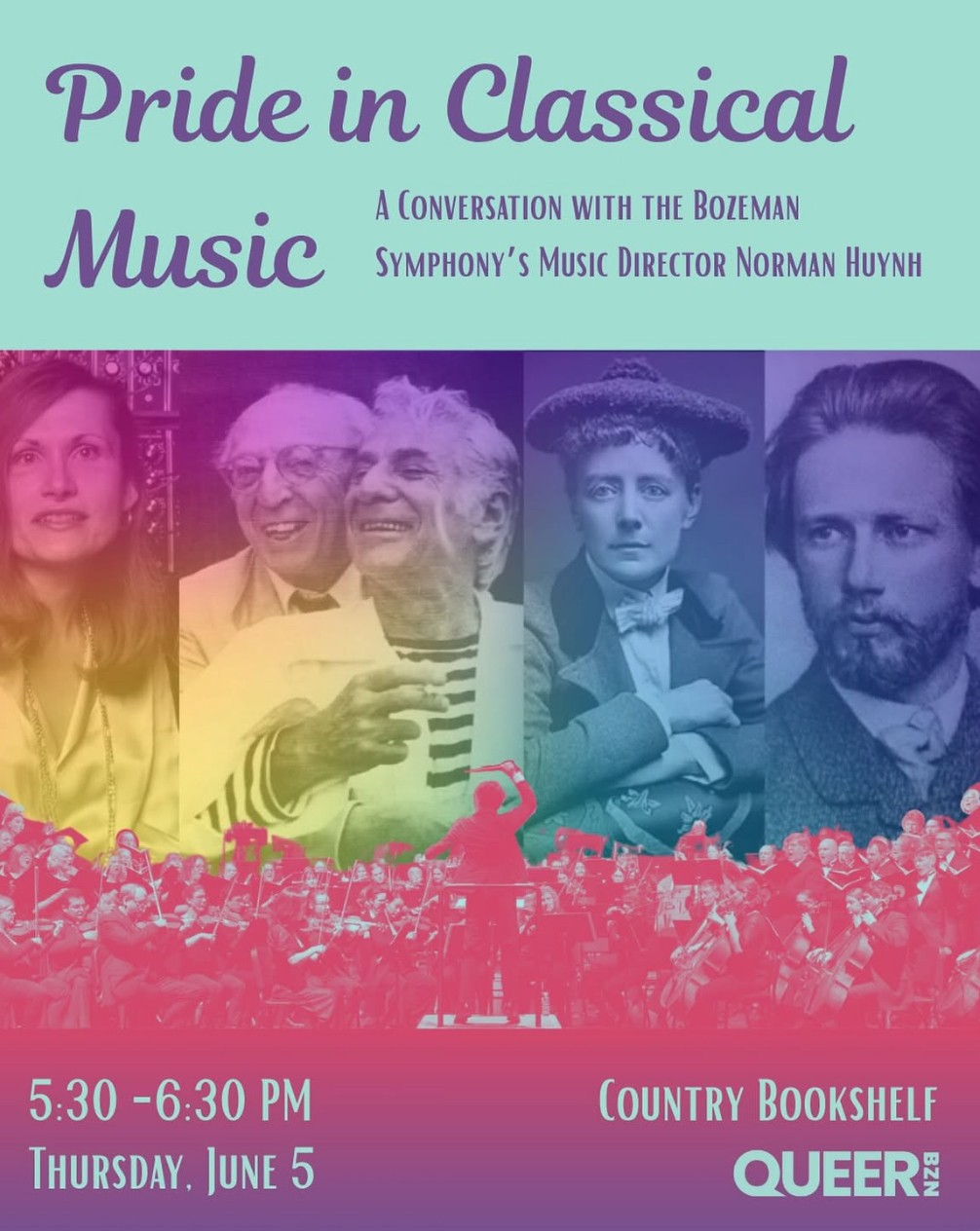 Free Talk Explores Pride in Classical Music with Bozeman Symphony’s Norman Huynh