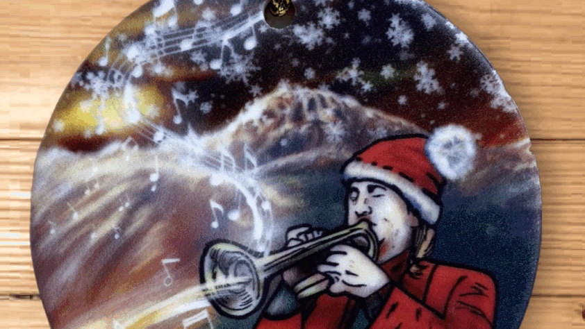 Bozeman Symphony Unveils 2025 Commemorative Holiday Ornament Illustrated by Bryan Schaeffer