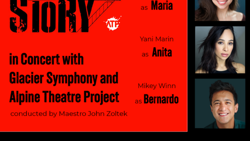 Glacier Symphony and Alpine Theatre Project “Gang Up” to Present West Side Story in Concert